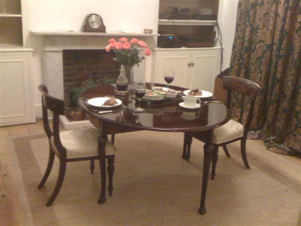 George III Mahogany dining table