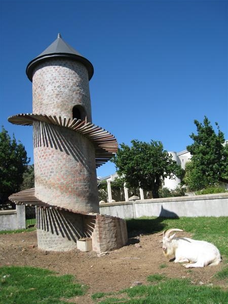 Goat tower at Fairview