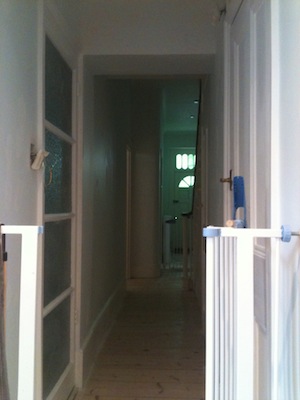 Hallway from the breakfast room