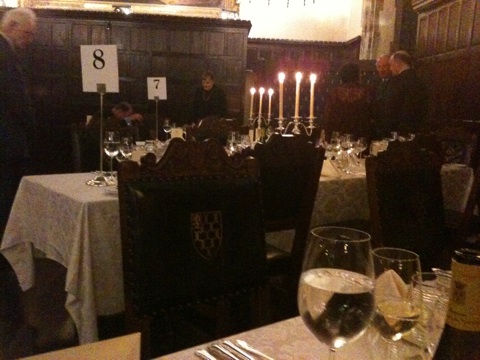 Wine Society Dining Club 244th dinner
